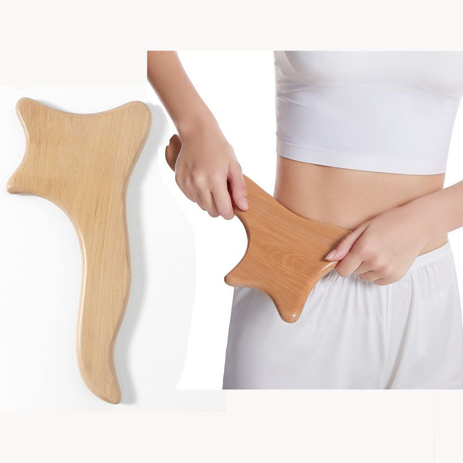 Wooden Gua Sha Massage Board (Beech Wood)