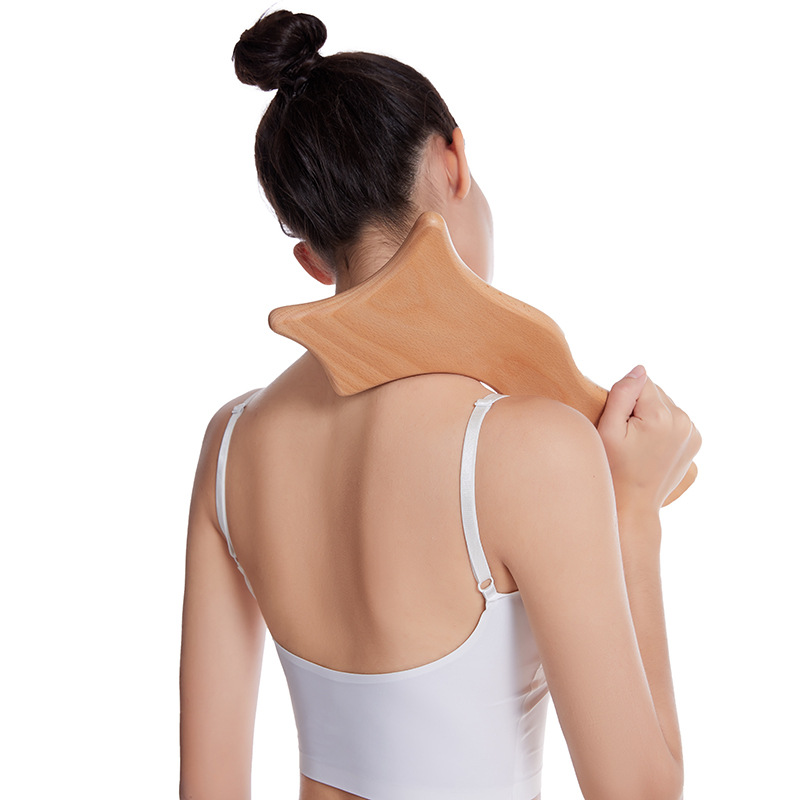 Wooden Gua Sha Massage Board (Beech Wood)